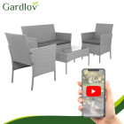 Sodo baldų komplektas Gardlov