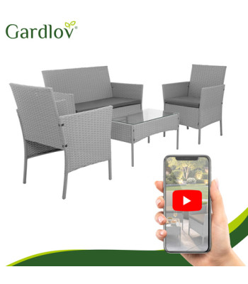 Sodo baldų komplektas Gardlov