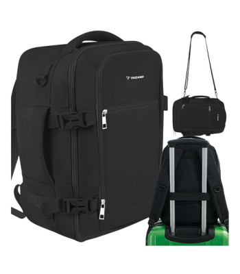 trizand turistinė kelioninė kuprinė 40 x 25 x 20 cm 20 l juoda 2 viename