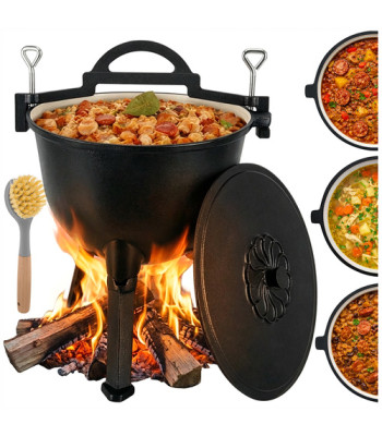 Emaliuotas ketaus katilas Kaminer 10 l