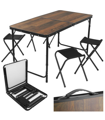 Gardlov sulankstomas sodo stalas + 4 kėdės
