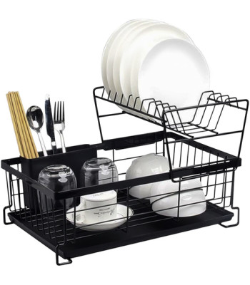 Ruhhy dviejų lygių indų džiovyklė