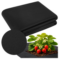 Juoda agrotekstilė 1,6x20m 50g/m2 Gardlov