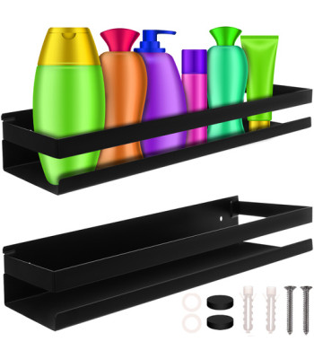 Juoda vonios lentyna Ruhhy XXL 50 cm