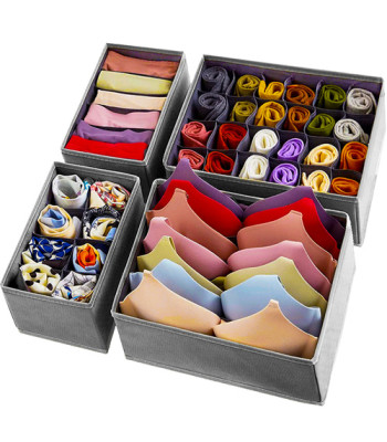 Apatinių drabužių organizatorių rinkinys, 4 vnt. Ruhhy