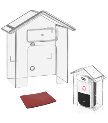 apsauginis stogelis durų skambučiui ruhhy