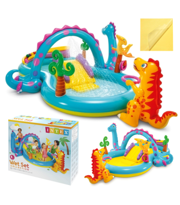 vandens žaidimų aikštelė intex dinoland 57135np