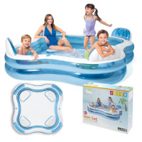INTEX pripučiamas baseinas su sėdynėmis 56475NP