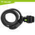 Trizand dviračio spyna su kodu 120 cm 13,5 mm
