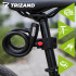 Trizand dviračio spyna 150 cm su plieniniu trosu 12 mm, raktu ir laikikliu