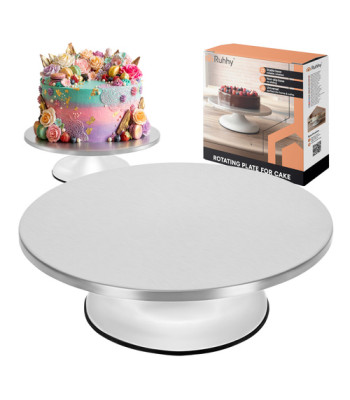 besisukantis metalinis tortų stovas ruhhy 30 cm