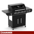 Dujinis grilis 4+1 17kW Varen Black 5.0 Kaminer