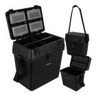 Trizand žvejybos dėžė-sėdynė su organizatoriumi 38 x 34 x 21 cm