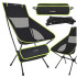 sulankstoma žvejybos kėdė trizand 41 x 52 x 86 cm juoda su dėklu