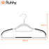 Neslystantys drabužių pakabos Ruhhy, 20 vnt., slim, pilkos, 42 cm
