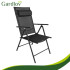 sulankstomos sodo kėdės gardlov, juodos, 2 vnt.