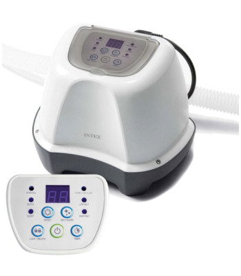 baseino chloro generatorius intex 26664 qs400 4 g/h su druskos elektrolize, laikmačiu ir pH bei chloro testeriu