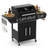 dujinis grilis Kaminer Varen Black 4.0 3+1 13,5 kW