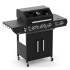 dujinis grilis Kaminer Varen Black 4.0 3+1 13,5 kW
