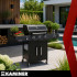 dujinis grilis Kaminer Varen Black 4.0 3+1 13,5 kW