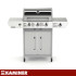 dujinis grilis 3+1 13,5 kw varen 4.0 kaminer