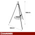 Kaminer 190x70cm trikojis sodo grilis