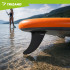 Trizand SUP lentos pelekas 9 colių, universalus centrinis stabilizatorius Slide-In