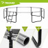 trampolinas 366 cm trizand hq su apsauginiu tinklu ir kopetėlėmis