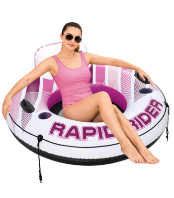pripučiamas fotelis su atlošu bestway hydro force rapid rider 43953, 135 cm