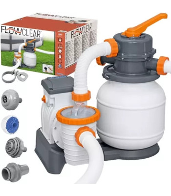 Smėlio siurblys baseinui 5678l/h - BESTWAY 58497