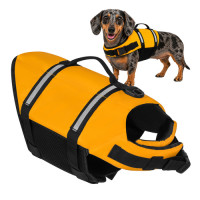 Purlov gelbėjimosi liemenė šuniui M, 7–10 kg, geltona