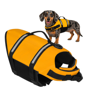 Purlov gelbėjimosi liemenė šuniui M, 7–10 kg, geltona