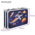 Maaleo piešimo ir tapybos rinkinys lagamine, astronautas, 145 dalių