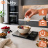 Virtuvinės svarstyklės su bluetooth Ruhhy 24632