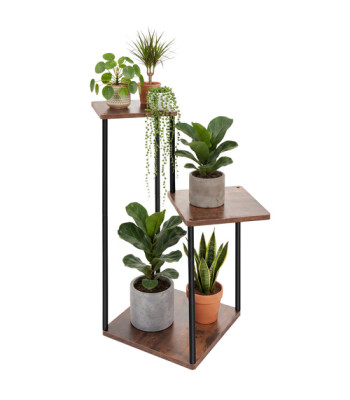 Pastatomas gėlių stovas Gardlov, 3 lentynos, 78 cm