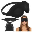 Miego kaukė akims, 3D, reguliuojama, visiškai užtemdanti, lengva Ruhhy 27198