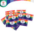 Spalvoti Holi milteliai žaidimams, Holi Cow 27334, 10 × 100 g