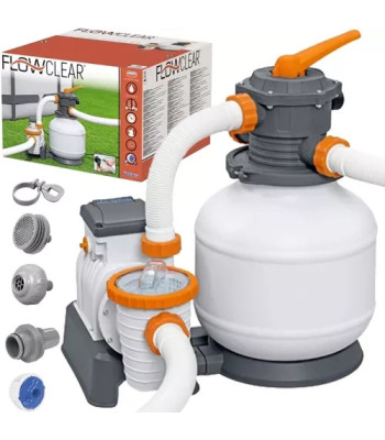 Smėlio filtravimo pompa baseinui – BESTWAY 58499, 8327 l/h
