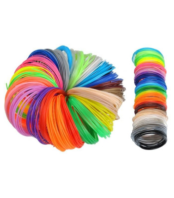 PLA 3D filamentų rinkinys, 30 vnt., 5m