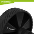Pilvo preso treniruočių ratukas su EVA kelių kilimėliu, juodas, TRIZAND ABS Roller Wheel, 28 cm