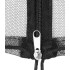 Moskitierė sodo skėčiui, juoda, 350 cm