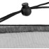 Moskitierė sodo skėčiui, juoda, 350 cm