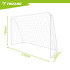 Metaliniai futbolo vartai Trizand, 213 x 150 x 90 cm