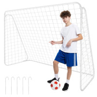 Metaliniai futbolo vartai Trizand, 213 x 150 x 90 cm