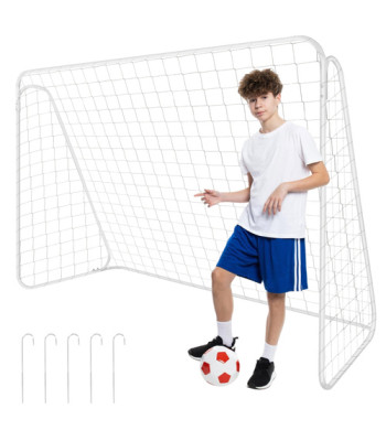 Metaliniai futbolo vartai Trizand, 213 x 150 x 90 cm