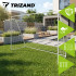 Metaliniai futbolo vartai Trizand, 213 x 150 x 90 cm