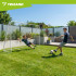 Metaliniai futbolo vartai Trizand, 213 x 150 x 90 cm