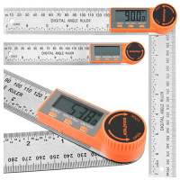 Elektroninis kampamatis Bigstren – LCD, 360°, 200 mm, 26957