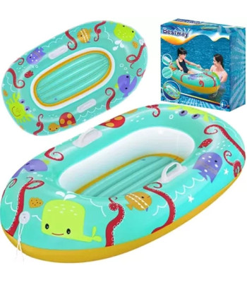 Vaikiškas pripučiamas pontonas BESTWAY 34009, 119 x 79 cm