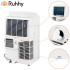 Mobilusis oro kondicionierius Ruhhy su WiFi, 4 viename, 12000 BTU, 3,5 kW, 25–30 m², 440 × 350 × 738 mm